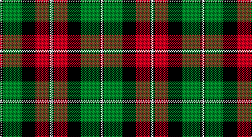 W/4 K2 G32 K24 R24 K2 W/4 tartan