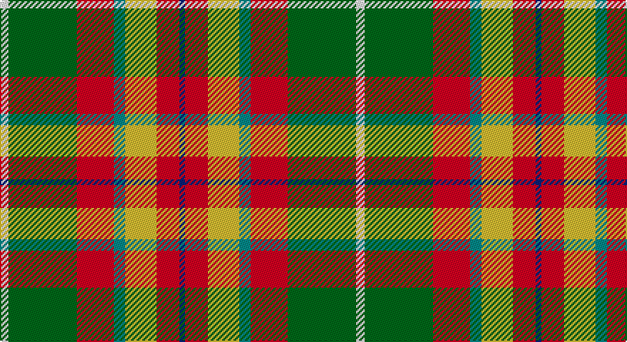 W/6 DG48 R26 G8 LY22 R16 DB/4 tartan