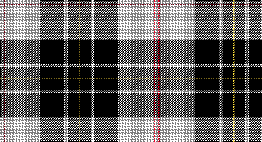 W/6 R2 W60 K40 W6 K18 LY/2 tartan
