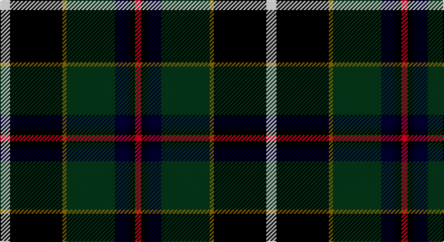 W/10 K52 Y4 DG48 Ki14 K6 R/6 tartan