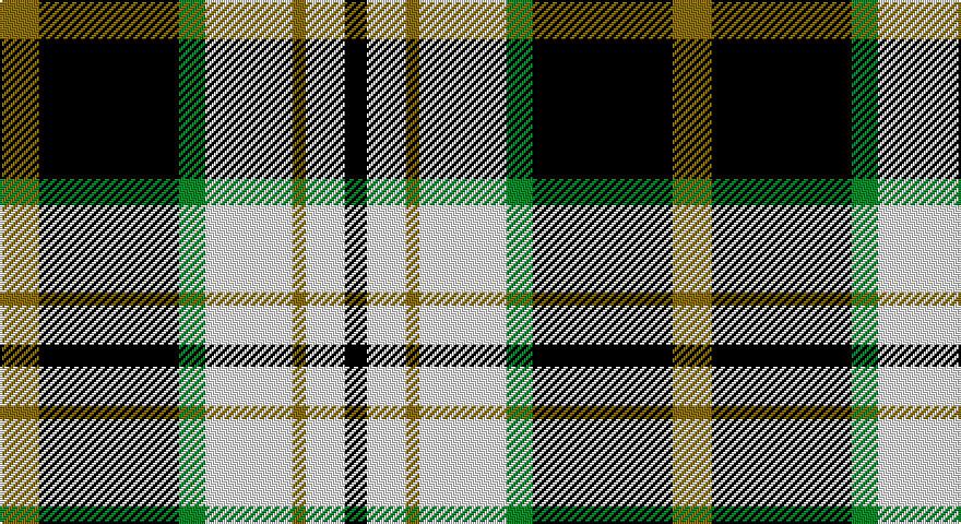 Y/18 K64 G12 W40 Y6 W18 K/10 tartan