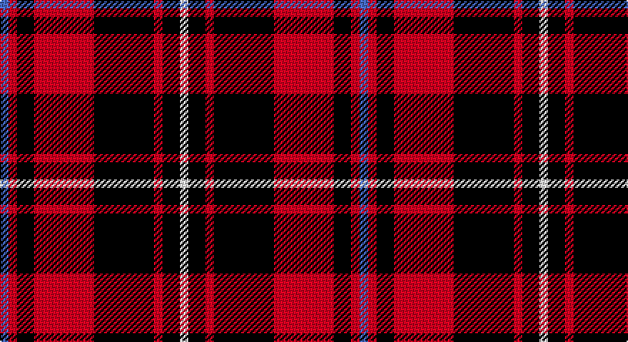 B/6 R6 K12 R42 K42 R6 K12 W/6 tartan