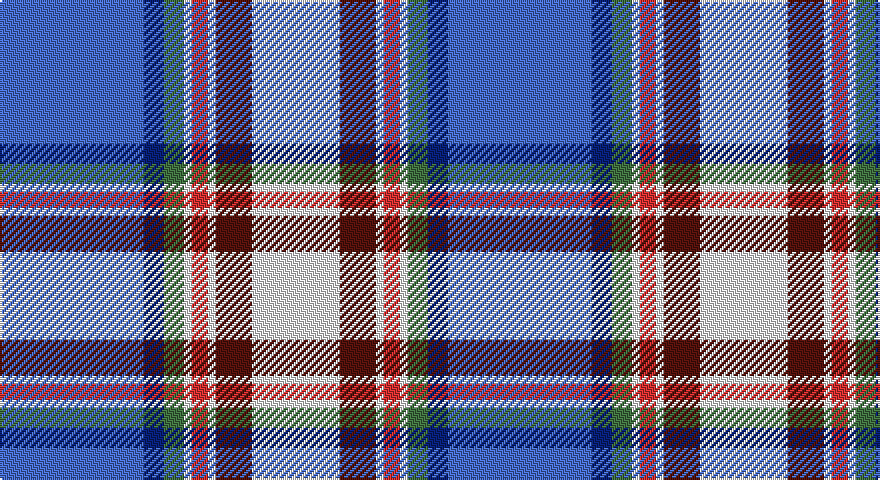 B/72 DB10 G10 W4 R8 W4 DR18 W/44 tartan