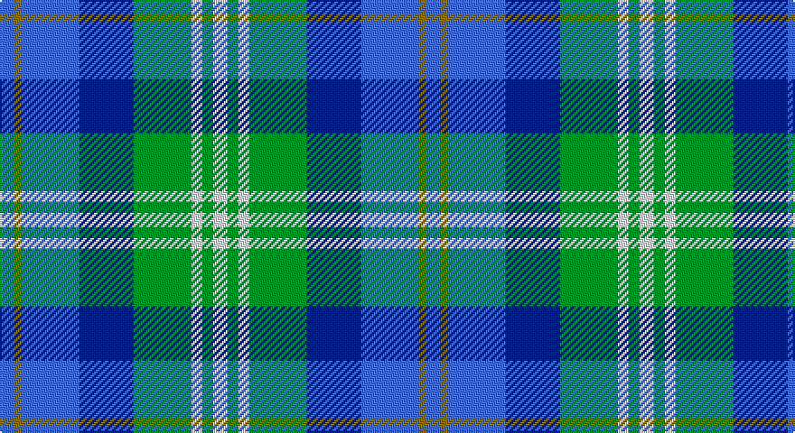 B/8 Y4 B32 DB30 G32 W6 G6 W/8 tartan