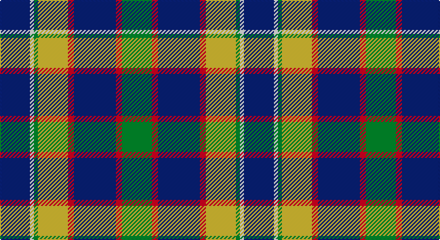 DB/30 W4 G4 LY30 R6 DB42 R6 G/30 tartan