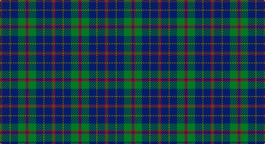 G/2 R2 DB12 Y2 DB12 G12 R2 DB/2 tartan