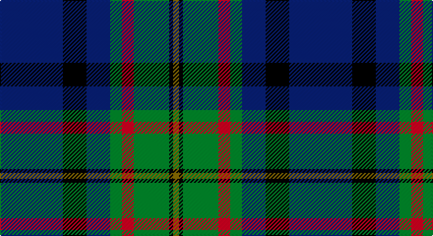 DB/64 K24 DB24 G12 R12 G36 K4 Y/6 tartan