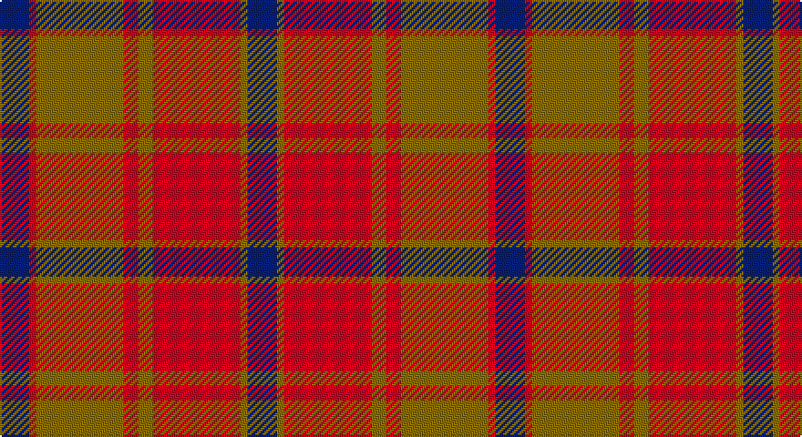 DB/16 R4 Y48 R8 Y8 R48 Y4 DB/16 tartan
