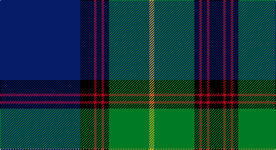 DB/128 K22 R4 K8 R4 K8 G64 LY8 G64 K8 R4 K8 R4 K/22 tartan
