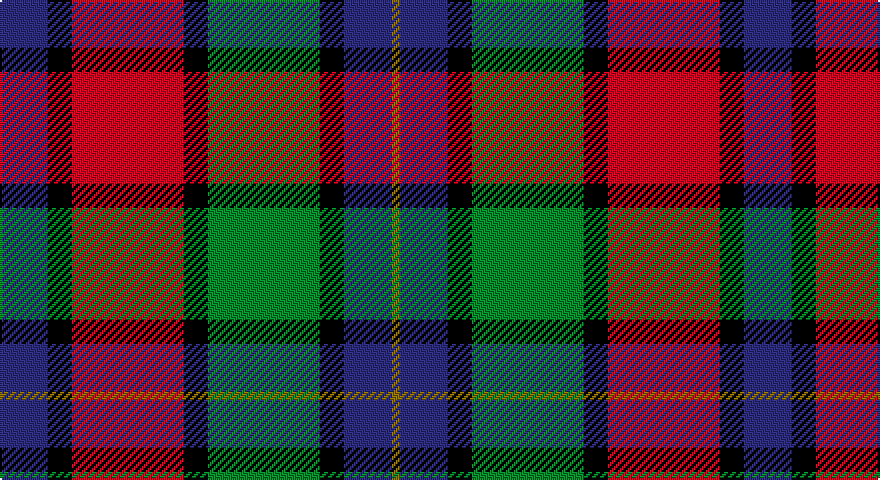 DB/24 K12 R56 K12 G56 K12 DB24 Y/4 tartan