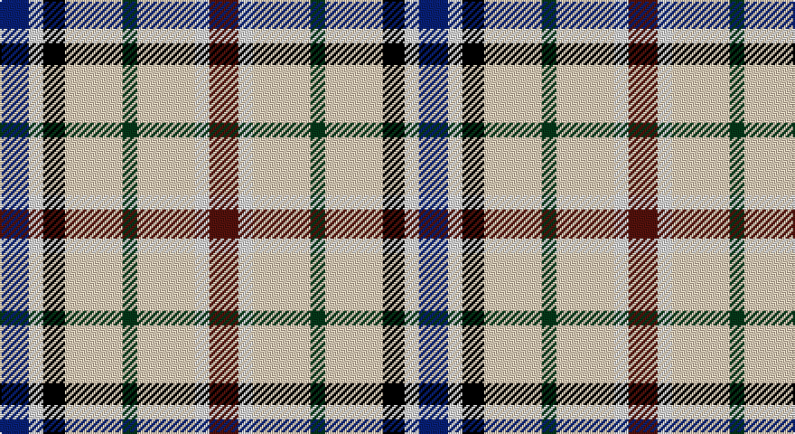 DB/16 Wi8 K12 W32 DG8 W32 Wi8 DR/16 tartan