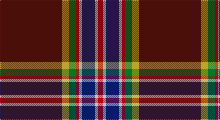 DR/124 LY14 G14 R6 W6 DB26 W6 R/10 tartan