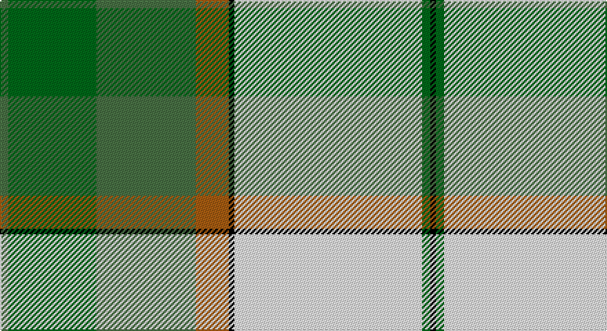 G/6 DG64 G72 O24 K4 W136 DG6 K/4 tartan