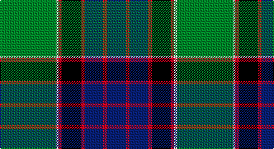 G/90 W4 R6 K30 R6 DB30 R6 DB/30 tartan