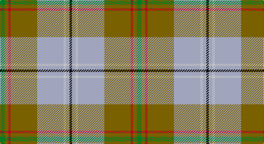 G/8 Y6 R4 Y44 LB44 W4 LB6 K/4 tartan