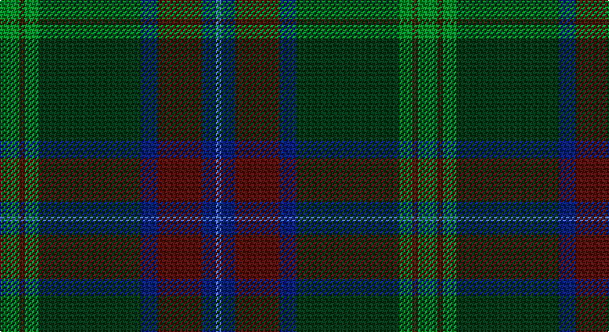 G/14 DY4 G10 DG74 DB12 DR32 DB10 B/4 tartan
