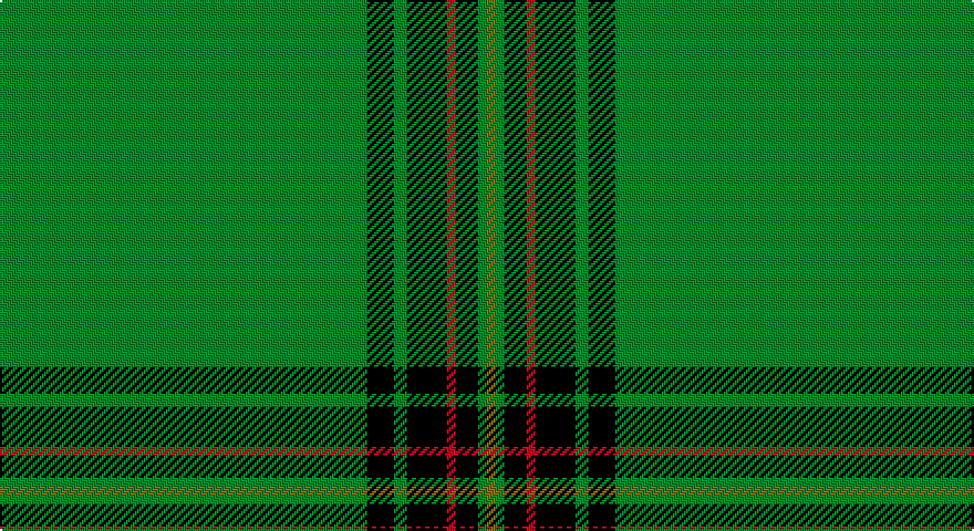 G/166 K12 G6 K18 R4 K10 G4 Y/4 tartan