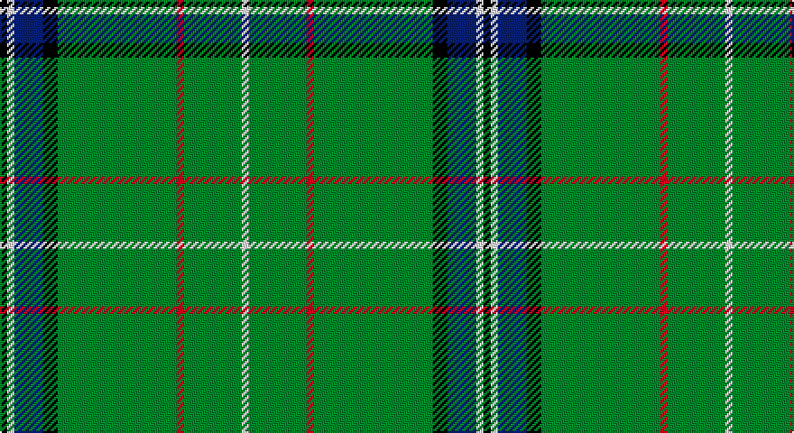 K/4 W4 DB16 K8 G66 R4 G32 W/4 tartan