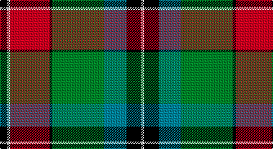 K/12 W4 R64 K4 G84 T36 K24 W/4 tartan