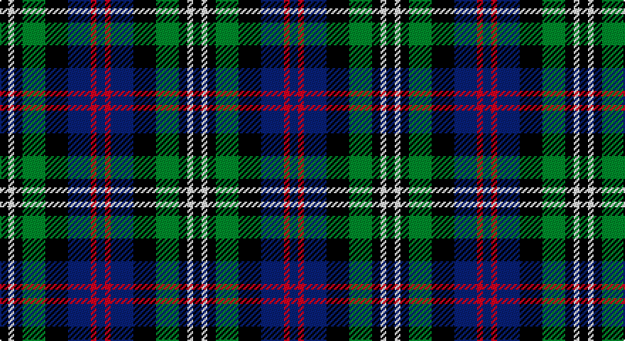 K/6 W4 K6 G16 K16 DB16 R4 DB/6 tartan