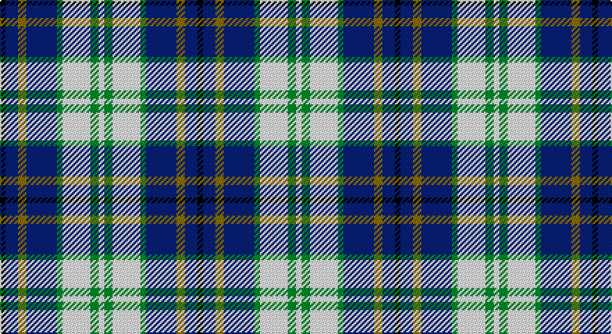 K/4 DB9 Y6 DB22 G4 W20 G6 W/4 tartan