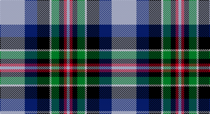 LB/52 DB26 K26 W4 G16 K10 R6 LB/6 tartan