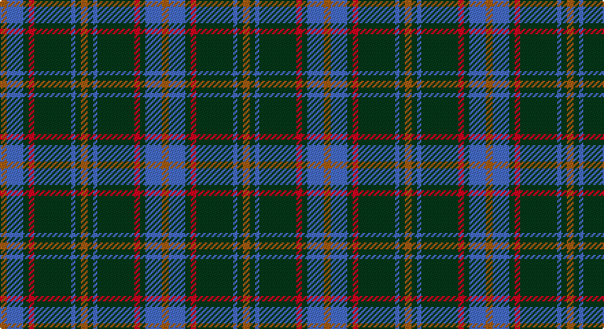 O/5 B12 DG4 R4 DG27 B3 DG4 O/5 tartan