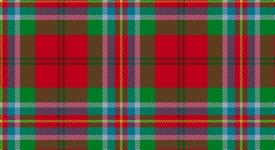 LY/4 R8 T12 LB8 G24 R36 DO4 R/4 tartan