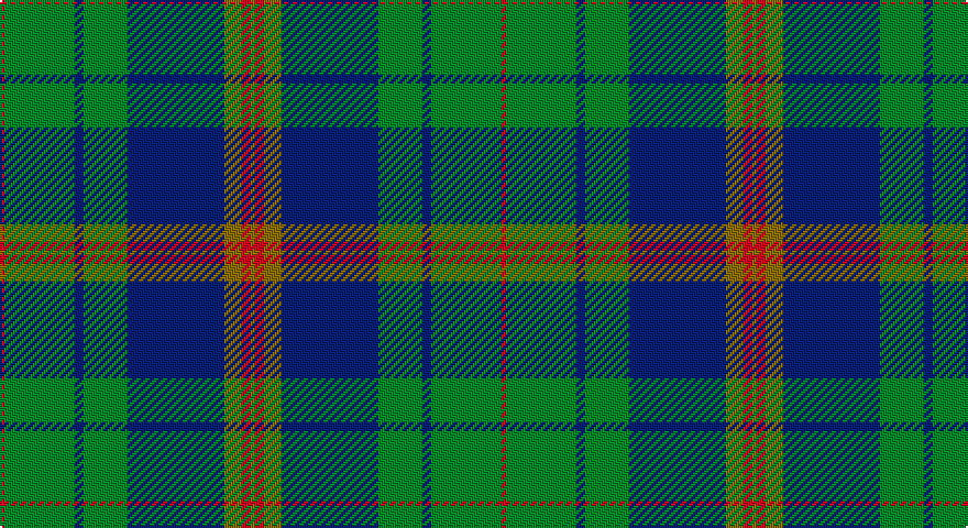 R/2 G32 DB4 G20 DB44 Y8 R4 Y/2 tartan
