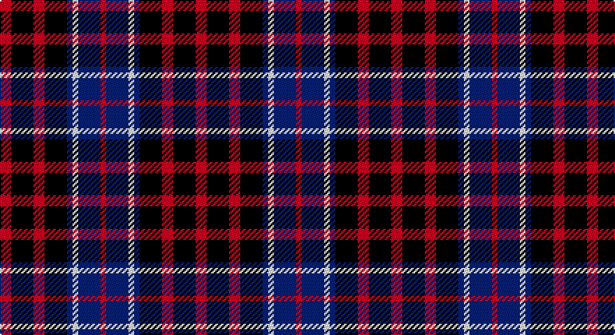 R/8 K16 R8 K16 DB4 W4 DB16 R/4 tartan