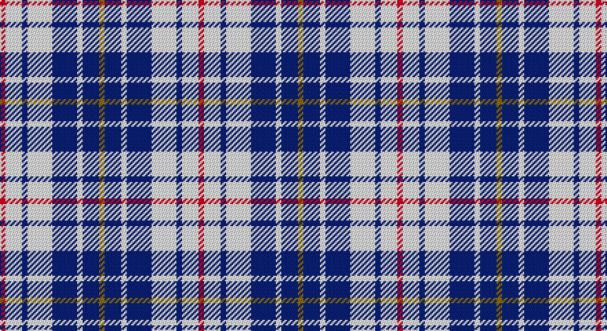 R/4 W12 DB4 W18 DB18 W4 DB12 Y/4 tartan