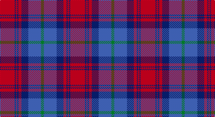 R/30 DB3 R2 DB3 R6 DB14 B26 G/6 tartan