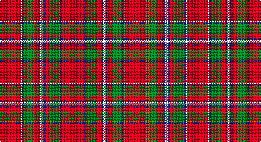 R/36 W1 DB3 Y1 G16 R8 DB3 W/5 tartan
