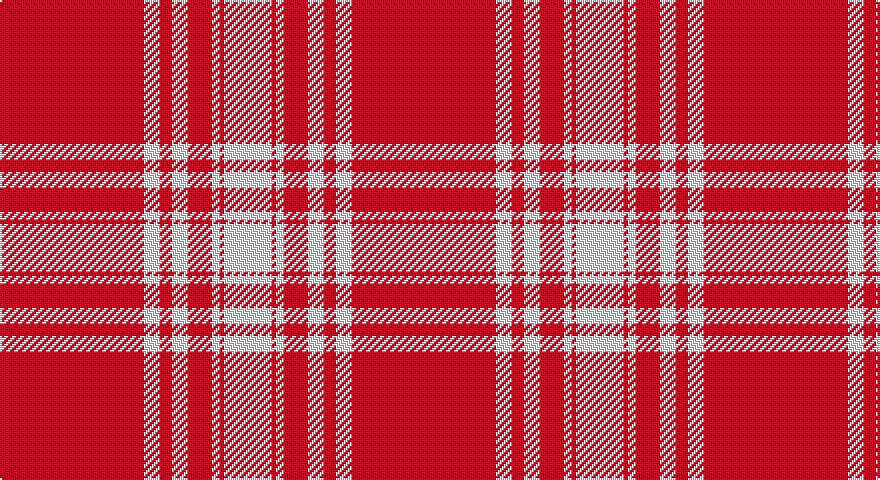 R/72 W8 R6 W8 R12 W4 R2 W/24 tartan