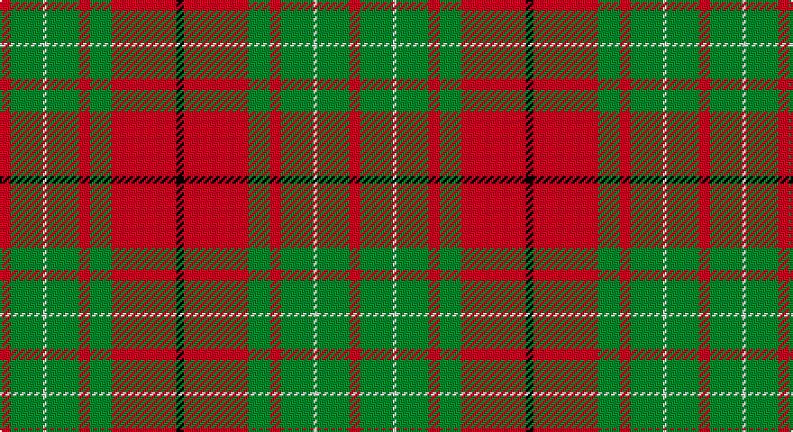 R/6 G18 W2 G18 R6 G12 R36 K/4 tartan