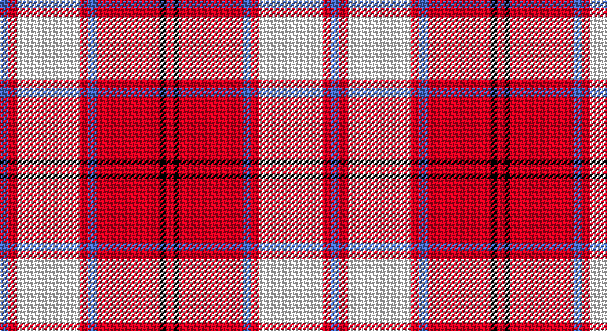 B/6 R6 W46 R6 B6 R46 K4 R/6 tartan
