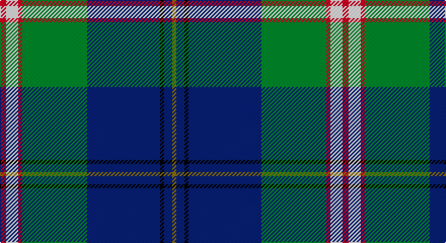 R/6 W12 R4 G64 DB72 K4 DB8 Y/4 tartan