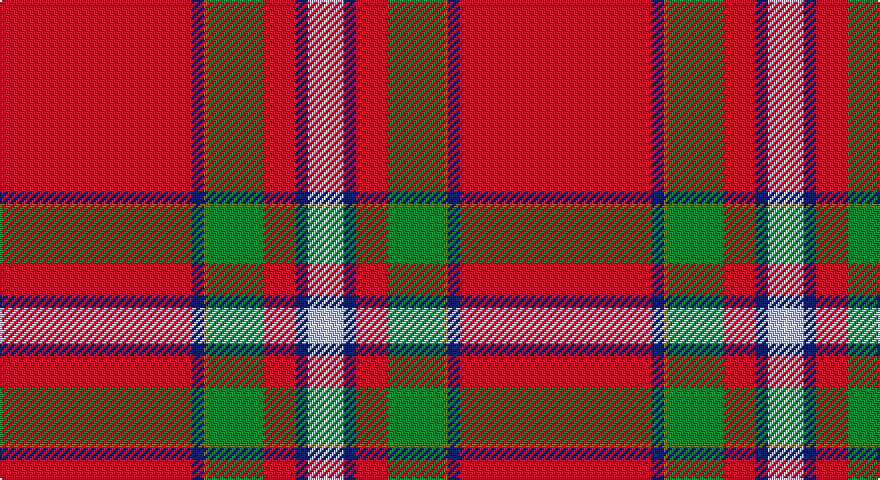 R/96 DB6 Y2 G28 R16 DB6 LB8 W/2 tartan