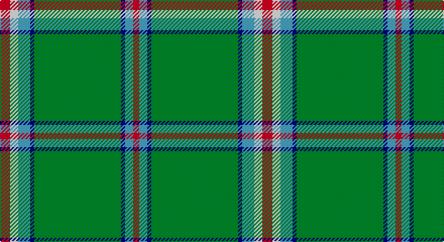 R/10 W8 LG12 DB4 G86 DB4 LG8 R/6 tartan
