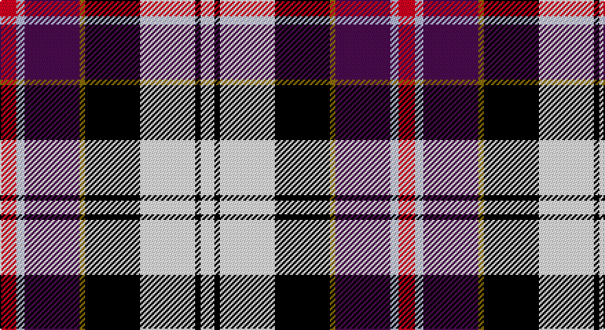 R/12 LB6 DP40 Y4 K40 W40 K4 W/10 tartan