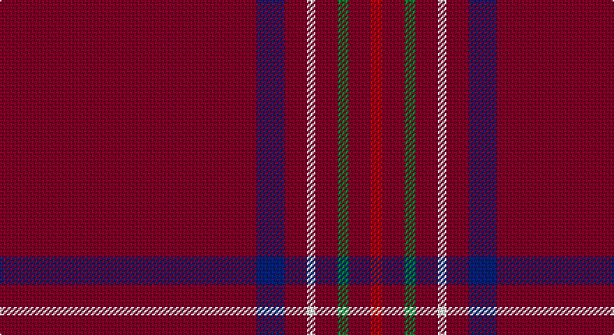 R/184 DB20 R16 W6 R16 G8 R16 Ri/8 tartan