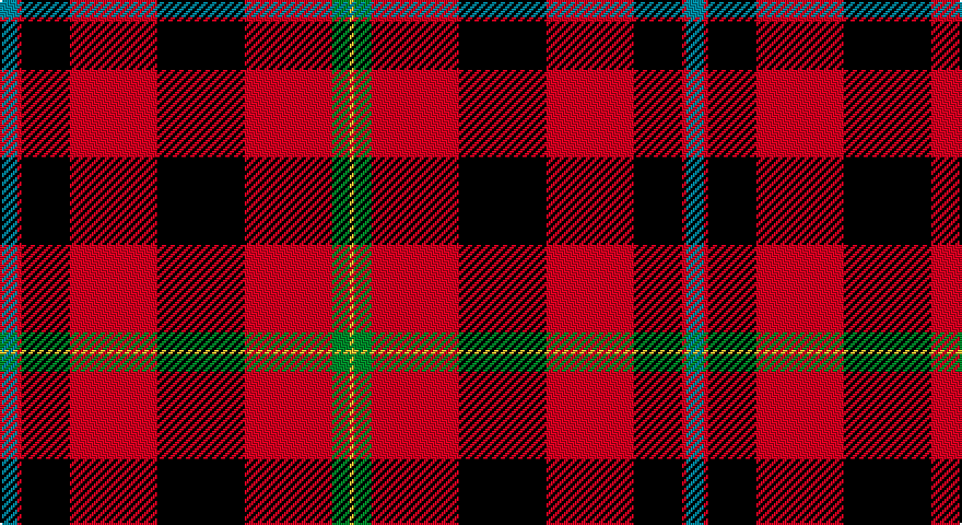 T/8 R2 K22 R40 K40 R40 G8 LY/2 tartan