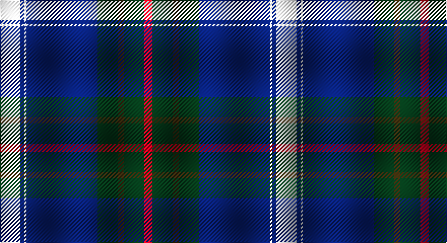 W/20 DB4 W2 DB70 DG20 DY6 DG20 R/8 tartan