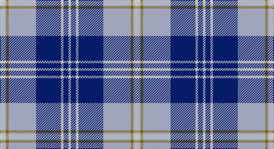 W/8 LB2 Y4 LB44 DB40 W4 DB8 W/4 tartan