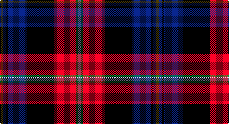 Y/6 DB6 K4 DB36 K52 R42 G4 LB/6 tartan