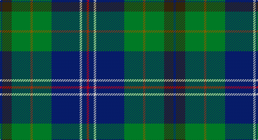 DB/4 DY16 G32 Y4 G32 DB48 W4 DB8 R/4 tartan