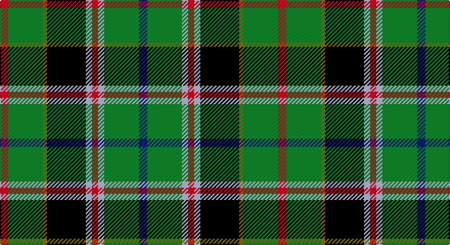 R/8 G34 Y4 K38 LB6 R6 LB6 G34 DB/8 tartan
