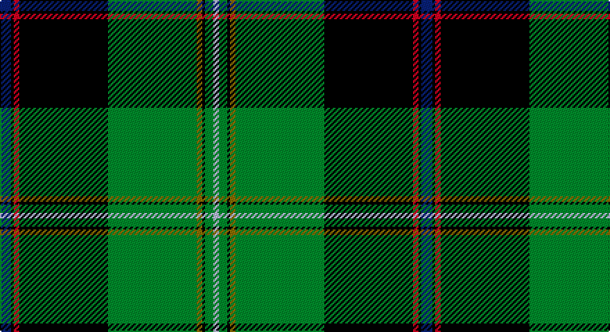 DB/8 K2 R4 K64 G64 Y4 K2 G6 LB/4 tartan