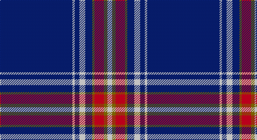DB/124 W4 DB8 W10 DB12 Y4 R16 Y6 W/8 tartan