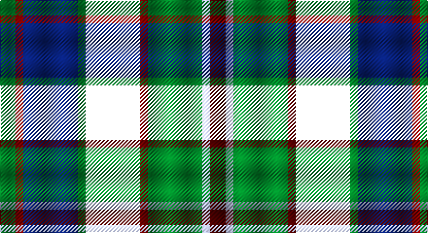 G/16 R8 DB56 G8 K56 R8 G56 LB8 DR/16 tartan